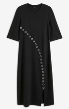 Kleid nieten schwarz gebraucht kaufen  Deutschland