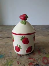 Strawberry preserve pot for sale  HINCKLEY