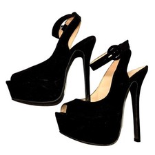 Platform pumps black for sale  Southaven