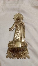 Benitier ancien laiton d'occasion  Saint-Amand-les-Eaux
