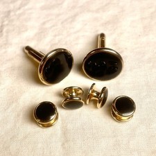 Classic tuxedo cufflinks for sale  Ephraim