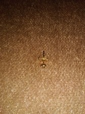 Goldohrring 333 stein gebraucht kaufen  Kiel