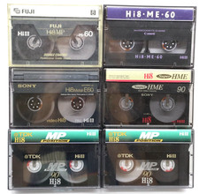 Hi8 8mm video for sale  WARRINGTON
