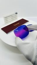 Conjuntos de decoração de lentes de corte Cartier C✨💯para genuínas, Big C CT00920 comprar usado  Enviando para Brazil