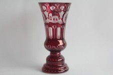 Bohemian red crystal d'occasion  Expédié en Belgium