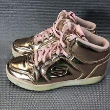 Skechers | Tênis Glam Skatista de Rua Feminino com Cadarço Top Rosa Dourado 5 comprar usado  Enviando para Brazil