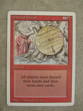 Cartão MTG Magic the Gathering Wheel Of Fortune edição revisada comprar usado  Enviando para Brazil
