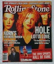 🔶️REVISTA ROLLING STONE AUSTRÁLIA #558 FEVEREIRO 1999 COURTNEY LOVE HOLE comprar usado  Enviando para Brazil