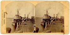 FLORIDA SV - Palatka Wharf - Navio a vapor "Lollic Boy" - JF Mears 1870s comprar usado  Enviando para Brazil