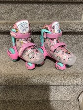 Patins Hello Kitty ajustáveis Roller Derby W1968GM EZRoll tamanho 11-2 comprar usado  Enviando para Brazil