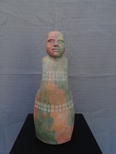 Skulptur keramik gebraucht kaufen  Halbe
