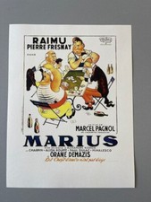 Affiche cinéma marius d'occasion  Hyères
