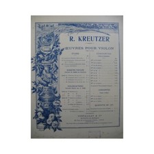 Kreutzer rodolphe sonates d'occasion  Blois