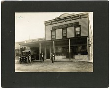 M. Imerone's Bakery & Ice Cream Parlor CROCKETT Orig. Foto da Califórnia dos anos 1900 comprar usado  Enviando para Brazil