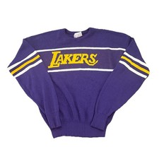 Suéter Los Angeles Lakers médio penhasco inglês azul vintage , usado comprar usado  Enviando para Brazil