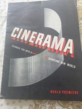 Cinerama film souvenir for sale  POLEGATE
