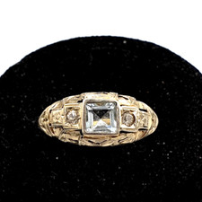Anello stile liberty usato  Terni