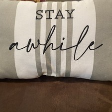 Gray white decorative for sale  Harviell