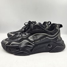 Używany, Tommy Jeans Damskie Grube Czarne Sneakersy Rozmiar 40 na sprzedaż  PL