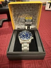 SEIKO SBDC003 relógio automático azul Blumo Sumo 6R15 200m, usado comprar usado  Enviando para Brazil
