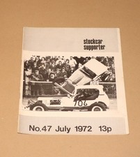 Stockcar supporter magazine for sale  RUGBY