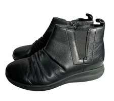 Black clarks unstructured for sale  COLCHESTER