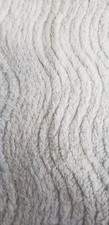 Tecido de algodão terry chenille azul claro 18" X 62" peça de escapamento, usado comprar usado  Enviando para Brazil