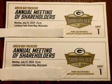 Tickets green bay for sale  Yukon