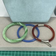 Vintage gemstone bangle for sale  MANSFIELD