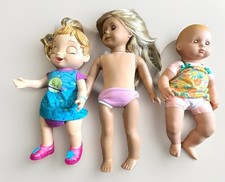 3 bonecas bebês populares! Boneca Baby Alive/ Bitty Baby American Girl e American Girl comprar usado  Enviando para Brazil