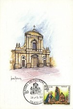 Italia cartolina illustrata usato  Benevento