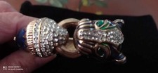 Bracelet vintage félin d'occasion  Paris I
