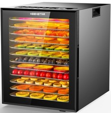 KEENSTAR DESIDRATADOR DE ALIMENTOS ESPASMÓDICO 12 BANDEJAS DE AÇO INOXIDÁVEL 10 PREDEFINIÇÕES PRETO FD-1008 comprar usado KEENSTAR DESIDRATADOR DE ALIMENTOS ESPASMÓDICO 12 BANDEJAS DE AÇO INOXIDÁVEL 10 PREDEFINIÇÕES PRETO FD-1008 comprar usado  Enviando para Brazil