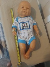 Usado, Boneca bebê recém-nascido menino vintage real vinil 19 pol. EUA comprar usado  Enviando para Brazil