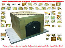 Bauanleitung holzbackofen stei gebraucht kaufen  Merching