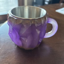 Usado, Caneca de café cristal mineral multifuncional ergonômica cabo resina cristal EUA comprar usado  Enviando para Brazil
