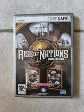 RISE OF NATIONS GOLD EDITION JUEGO PC CD-ROM CODEGAME EDICION ORO comprar usado  Enviando para Brazil