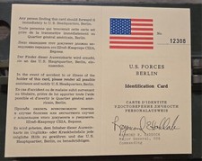 Forces berlin identification for sale  Largo
