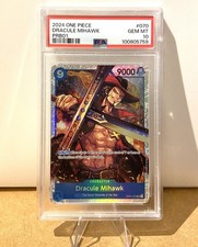 Usado, 2024 Dracule Mihawk OP01-070 One Piece Romance Dawn Foil PSA 10 Inglês comprar usado  Enviando para Brazil