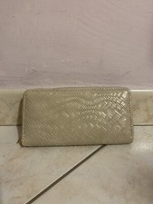 Portafoglio beige effetto usato  Santo Stefano Belbo