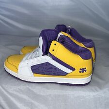 (Amostra) Sapatos de skate Ipath I-Path tamanho 9 masculino roxo amarelo branco Y2K comprar usado  Enviando para Brazil