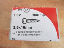 Paket holzschrauben halbrundko gebraucht kaufen  Lotte