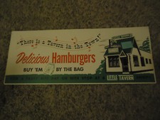 Little tavern hamburgers for sale  USA