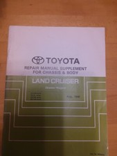 Toyota workshop manual for sale  TARPORLEY