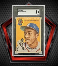Hank aaron sgc for sale  South Lyon