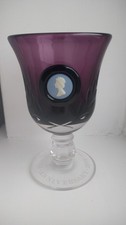 Wedgwood glass goblet for sale  CHICHESTER