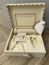 Wedding keepsake box for sale  SELBY