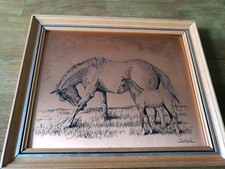 Copper etching picture for sale  GLASGOW