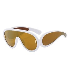 Lunettes soleil blanches d'occasion  Expédié en Belgium