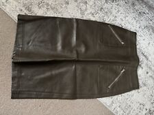 zara leather skirt for sale  MILTON KEYNES